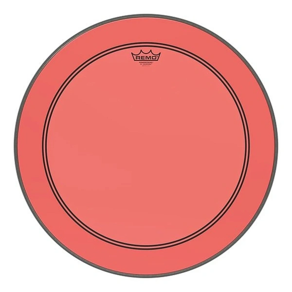 Пластик Remo Powerstroke P3 Colortone Red Bass Drumhead 22" P3-1322-CT-RD
