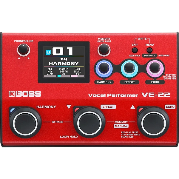 Вокальный процессор Boss VE-22 Vocal Performer