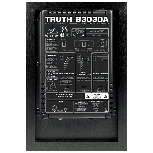 Студийные мониторы Behringer TRUTH B3030A
