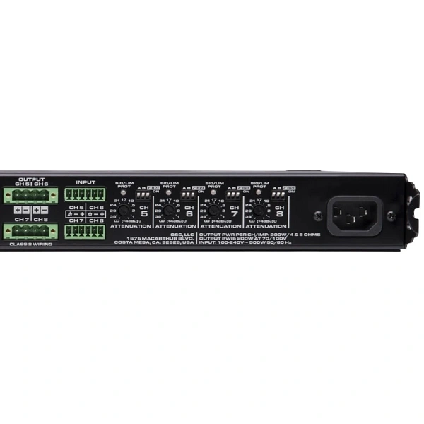 Усилитель QSC MP-A80V