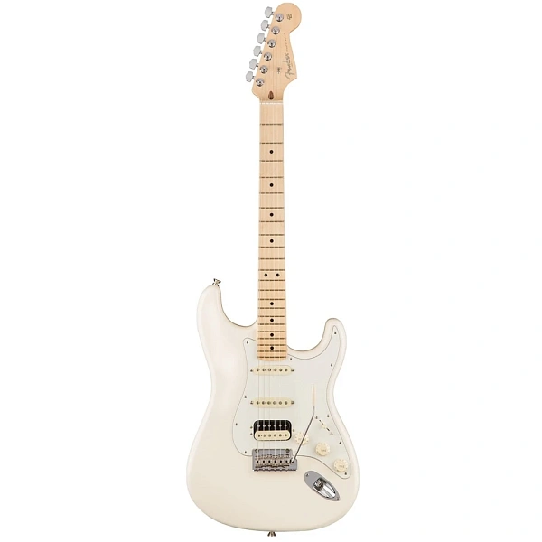 Электрогитара Fender American Professional Stratocaster HSS Shawbucker MN Olympic White