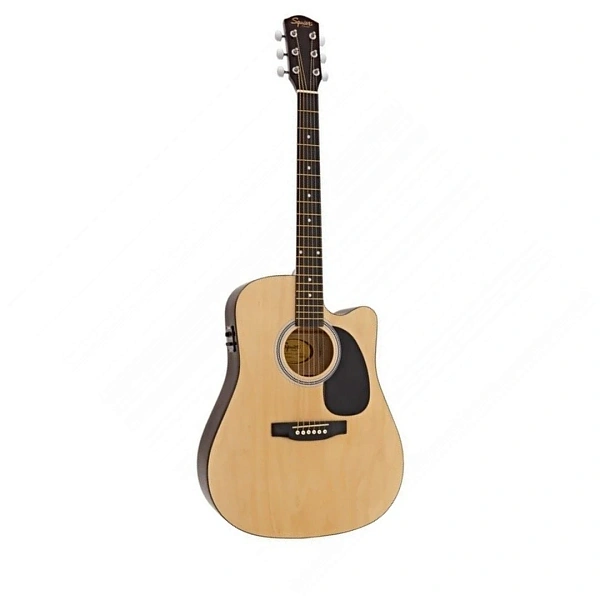 Электроакустическая гитара Fender Squier SA-105CE Natural CW