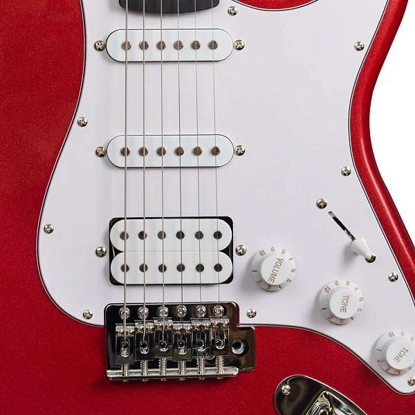 Электрогитара Rockdale Stars HSS Red Metallic
