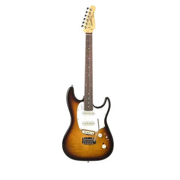 Электрогитара Godin Progression Vintage Burst Flame RN