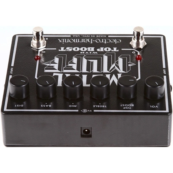 Педаль эффектов Electro-Harmonix Metal Muff w/Top Boost