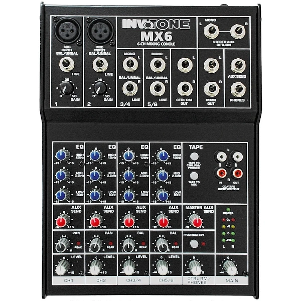 Микшерный пульт Invotone MX6