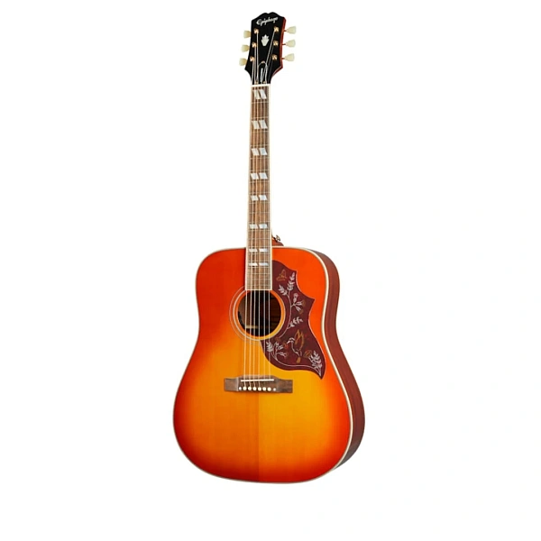 Электроакустическая гитара Epiphone Hummingbird Aged Cherry Sunburst Gloss