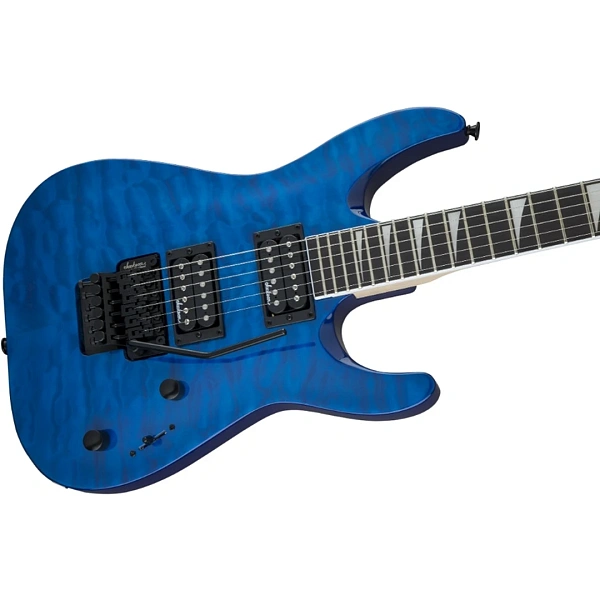 Электрогитара Jackson JS32Q DKA Dinky AH Transparent Blue