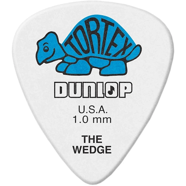 Медиатор Dunlop 424R1.0 Tortex Wedge 1.0