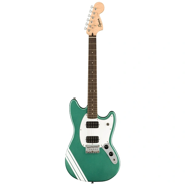 Электрогитара Fender Squier FSR Bullet Mustang HH LRL Competition Sherwood Green