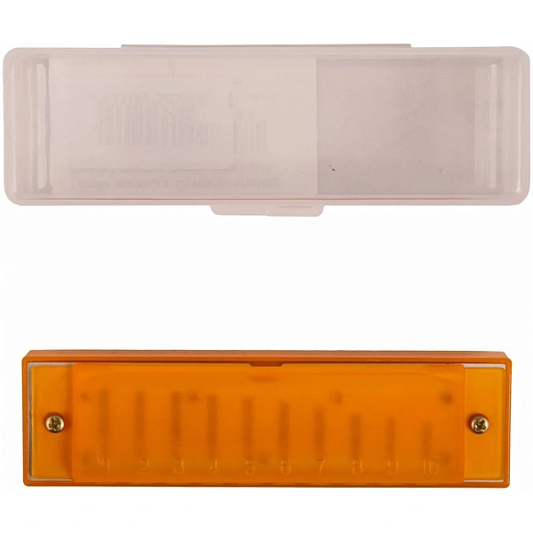 Губная гармошка Bee DF10A-3 Orange