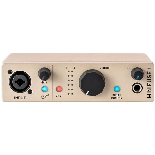 Аудиоинтерфейс Arturia MiniFuse 1 Champagne