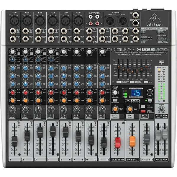 Микшерный пульт Behringer X1222USB