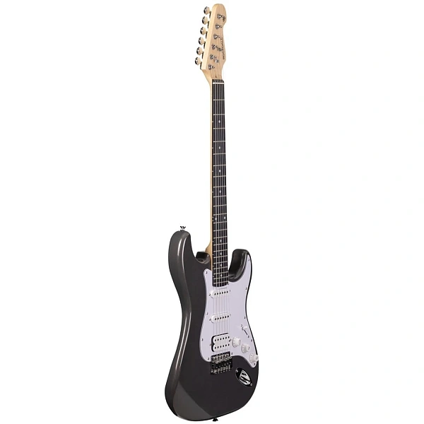 Электрогитара Rockdale Stars HSS Silver Metallic