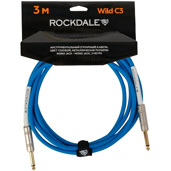 Инструментальный кабель Rockdale Wild C3
