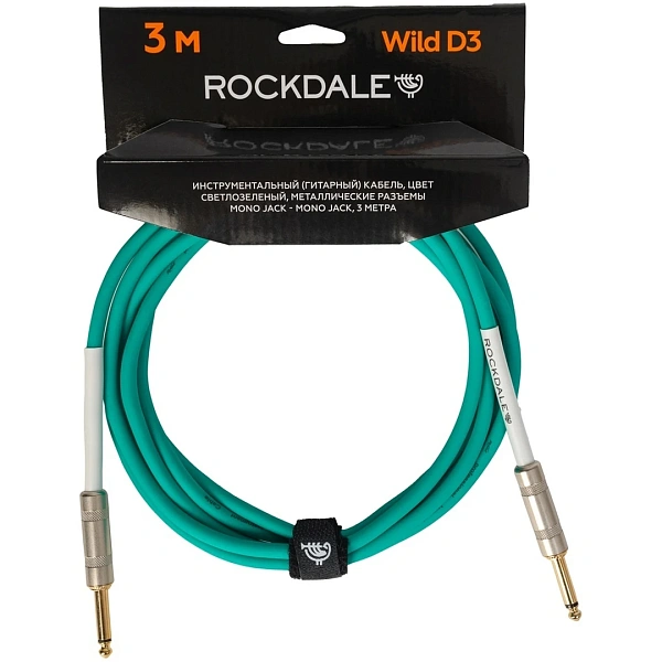Инструментальный кабель Rockdale Wild D3