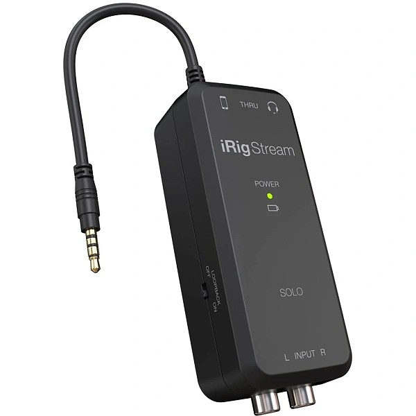 Аудиоинтерфейс IK Multimedia iRig Stream Solo