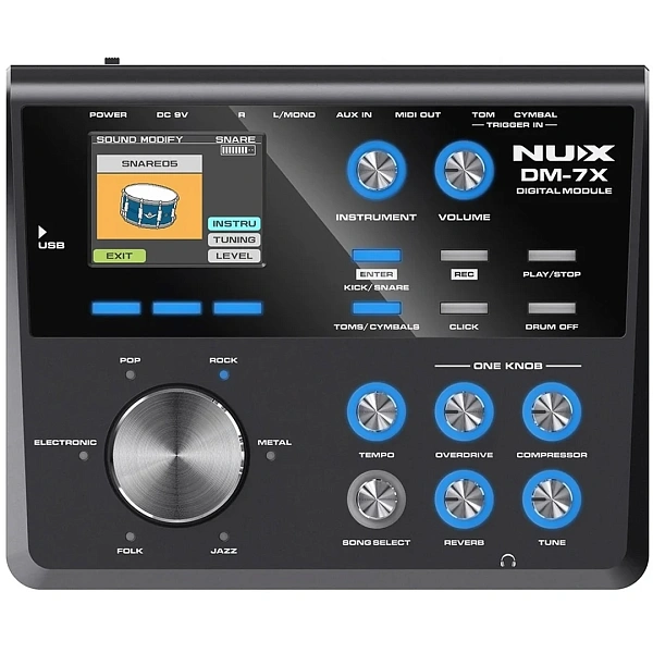 Электронная ударная установка Nux DM-7X
