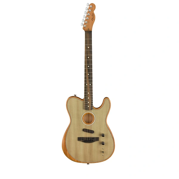 Электроакустическая гитара Fender American Acoustasonic Telecaster EB Sonic Gray