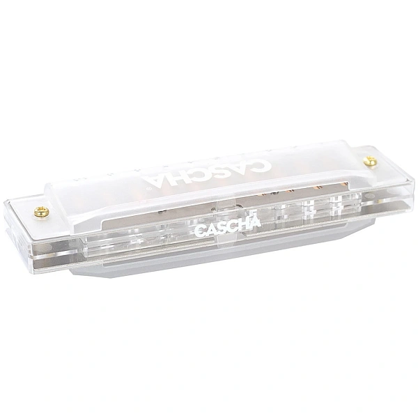 Губная гармошка Cascha HH 2277 Fun Blues C Transparent