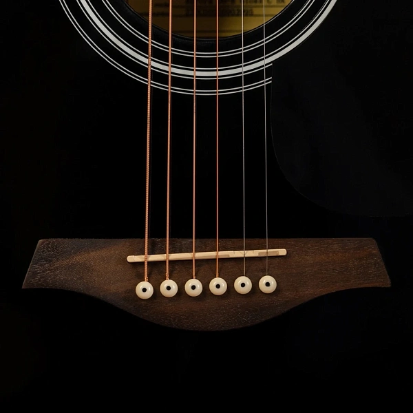 Электроакустическая гитара Rockdale Aurora D6 C BK E Gloss