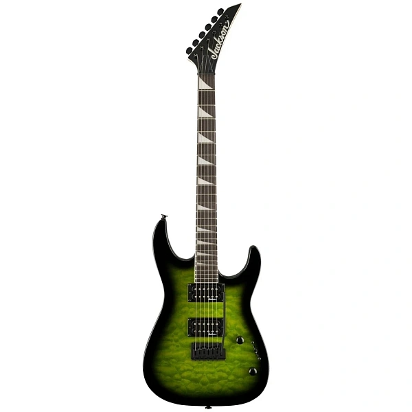 Электрогитара Jackson JS20 Dinky DKQ 2PT AH Transparent Green