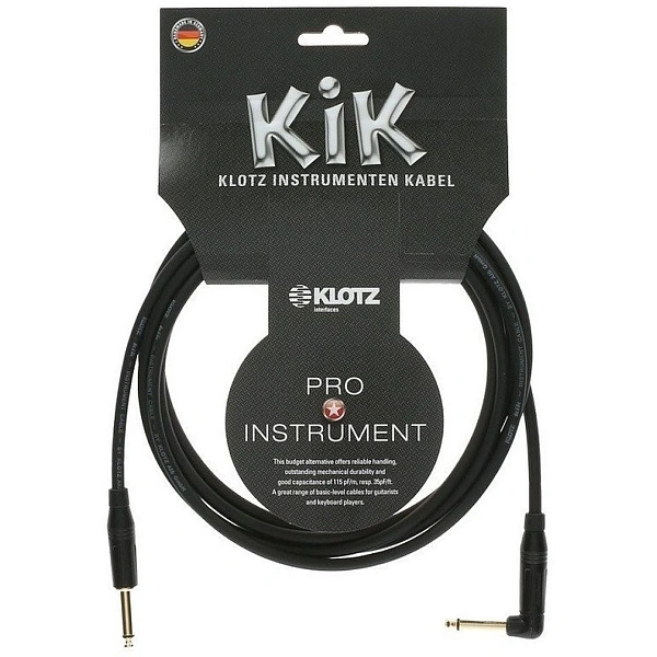Инструментальный кабель Klotz KIKA03PR1