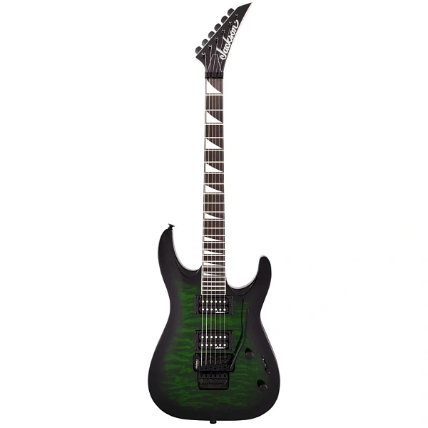 Электрогитара Jackson JS32Q Dinky Arch Top DKA AH Transparent Green Burst