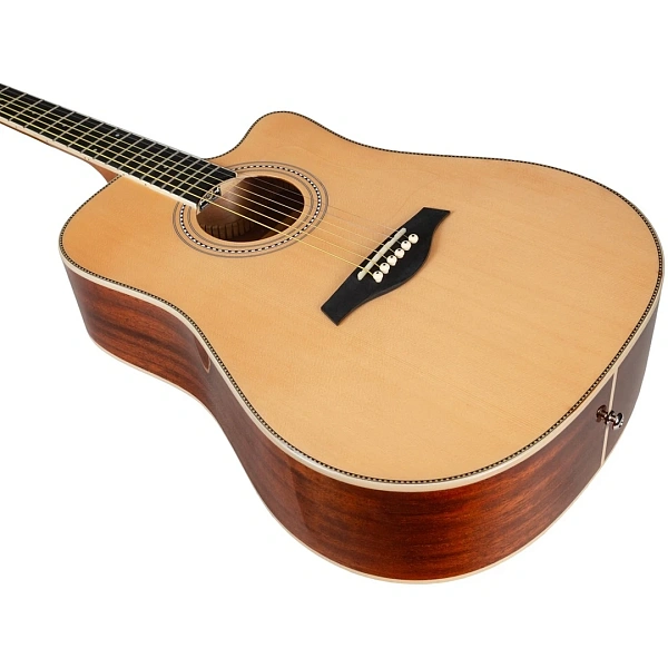Акустическая гитара Rockdale Aurora D10 С NAT Solid