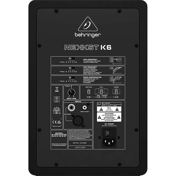 Студийные мониторы Behringer NEKKST K6