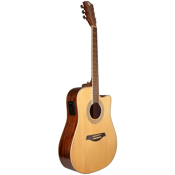 Электроакустическая гитара Rockdale Aurora D6 C NAT E Gloss