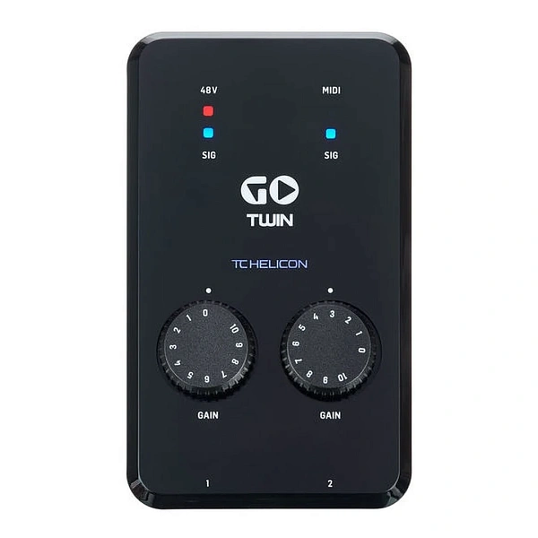 Аудиоинтерфейс TC Helicon Go Twin