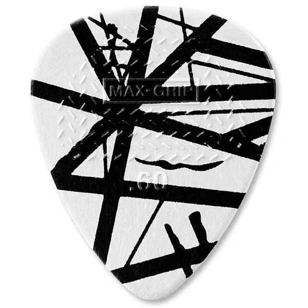 Медиатор Dunlop EVHR03 EVH White With Black Stripes