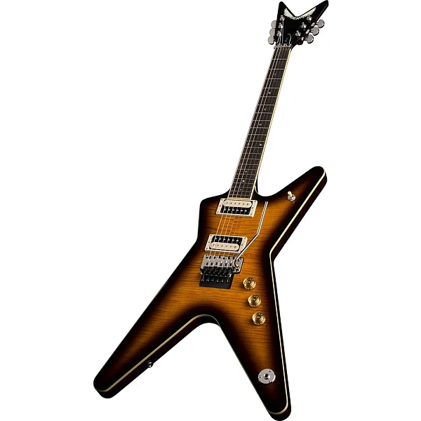 Электрогитара Dean ML 79 Floyd Flame Top Trans Brazilia