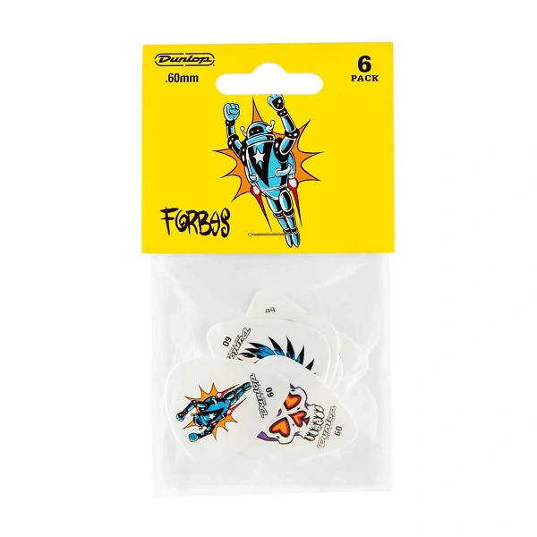 Набор медиаторов Dunlop BL100P.60 Alan Forbes S1