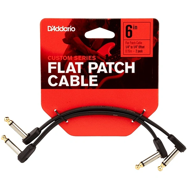 Набор из двух патч-кабелей Planet Waves PW-FPRR-206OS
