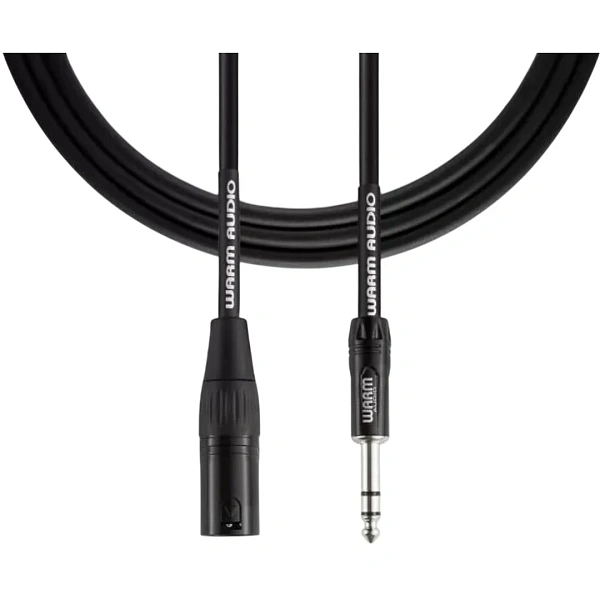Кабель Warm Audio Pro-XLRm-TRSm-3