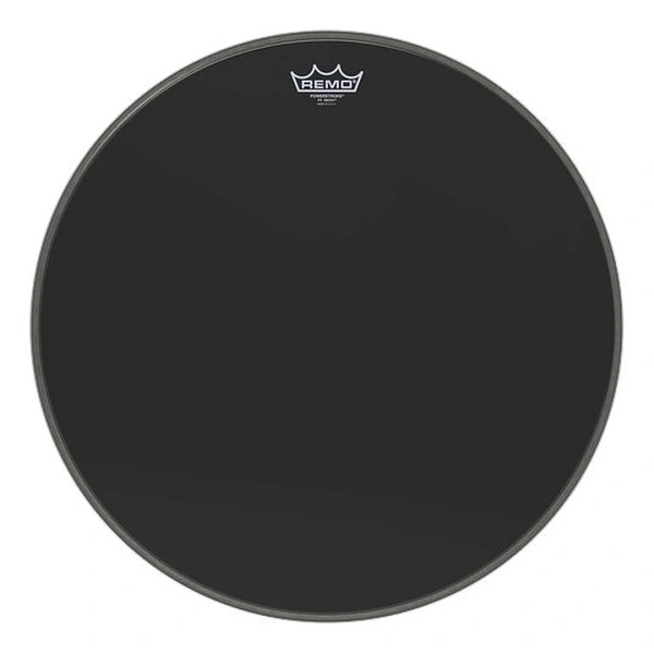 Пластик Remo Powerstroke P3 Ebony Bass Drumhead 18" P3-1018-ES