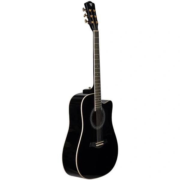 Акустическая гитара Rockdale Aurora D7 C BK Gloss