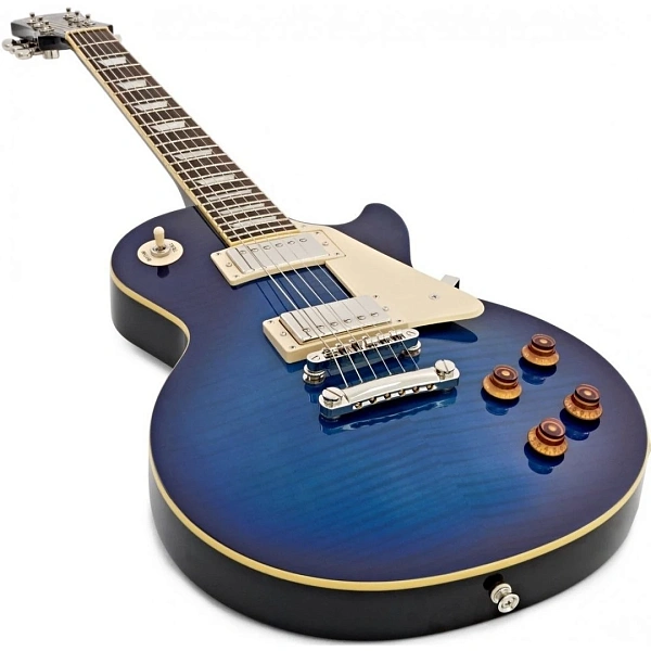 Электрогитара Epiphone Les Paul Standard Plus Top Pro Trans Blue