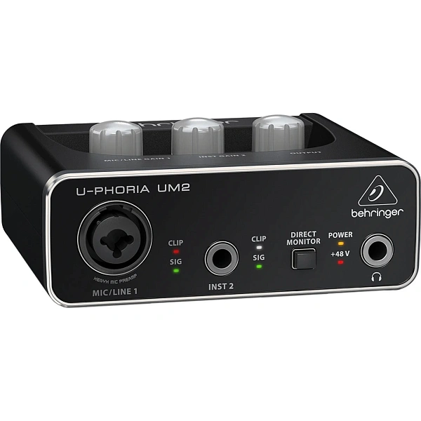 Аудиоинтерфейс Behringer U-PHORIA UM2