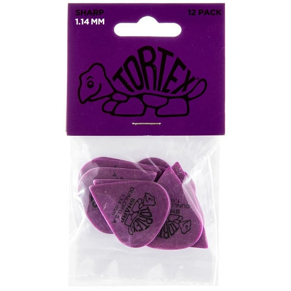 Набор медиаторов Dunlop 412P1.14 Tortex Sharp