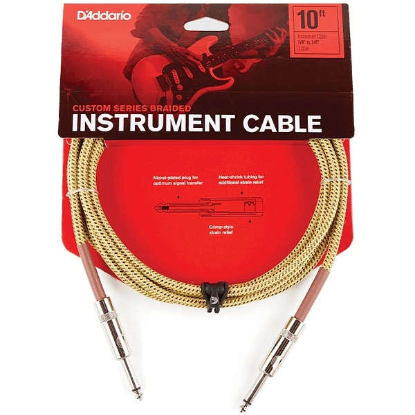 Инструментальный кабель Planet Waves PW-BG-10TW