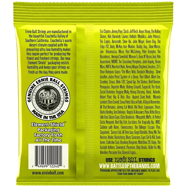 Струны для электрогитар Ernie Ball 2240 10-46