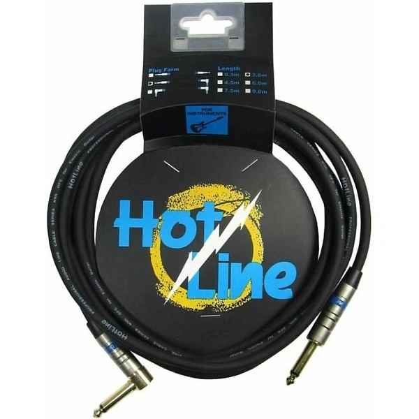 Инструментальный кабель Leem HOT-3.0SL Hotline
