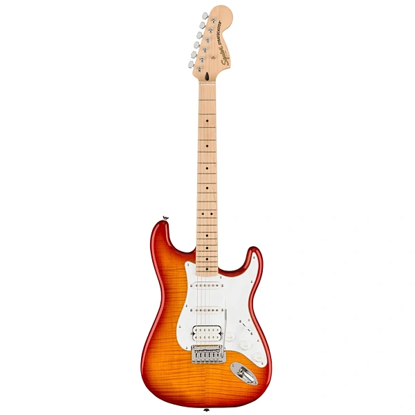 Электрогитара Fender Squier Affinity Stratocaster FMT HSS MN Sienna Sunburst