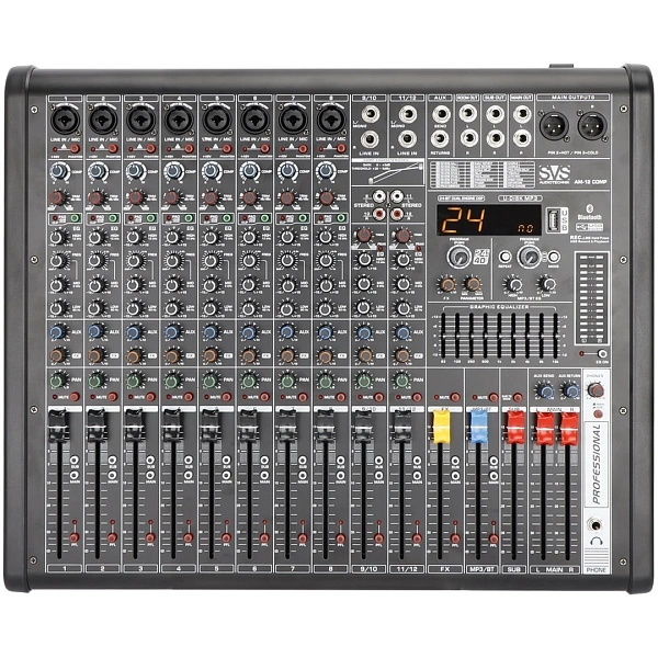 Микшерный пульт SVS Audiotechnik AM-12 COMP