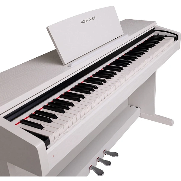 Цифровое пианино Rockdale Toccata White