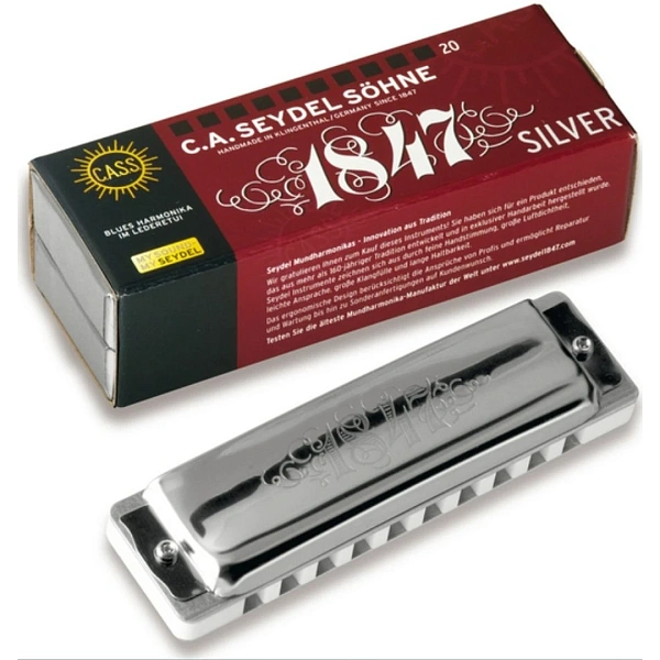 Губная гармоника Seydel Blues 1847 Silver A