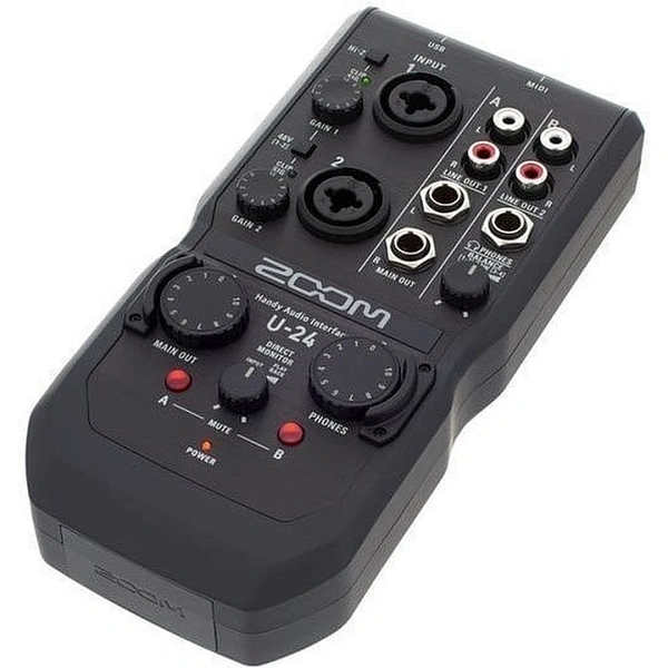 Портативный аудиоинтерфейс Zoom U-24